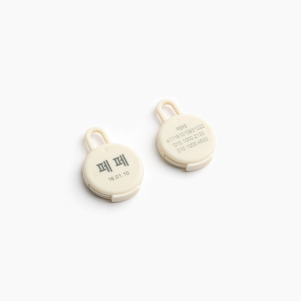 Macaron dog/cat Tag