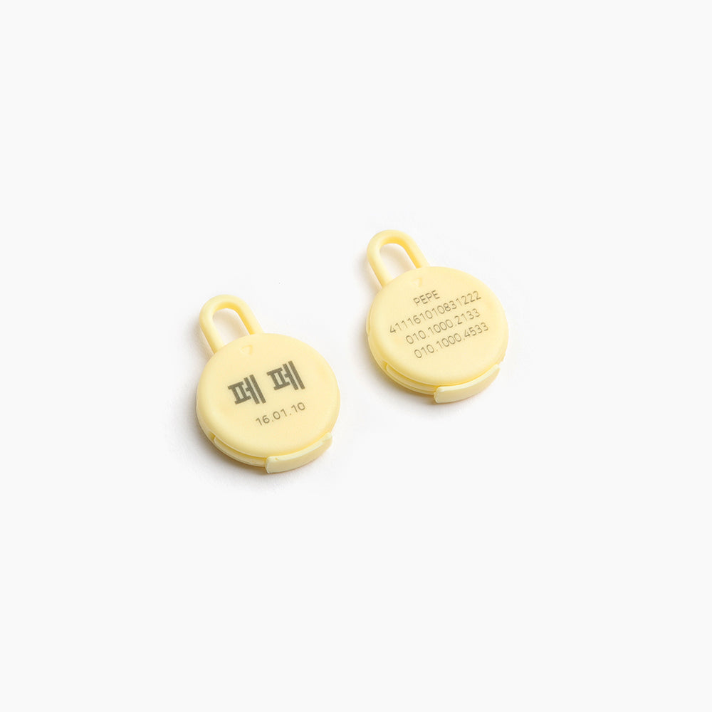 Macaron dog/cat Tag